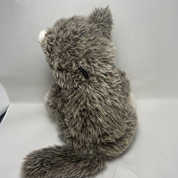 Build A Bear Workshop World Wildlife Fund WWF Gray Timber Wolf Plush BAB - Picture 4 of 7